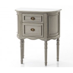 Szafka Nocna w Stylu Francuskim Luis Szara 