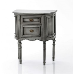Szafka Nocna w Stylu Francuskim Luis Ciemnoszara