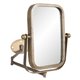 Rotating mirror with wall mount black