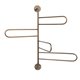 Towel holder swivel with wall mount