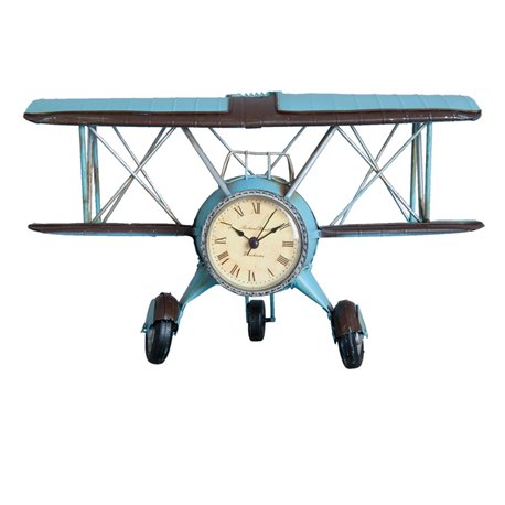 Clock airplane