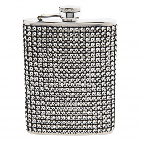 Piersiówka z Cyrkoniami B