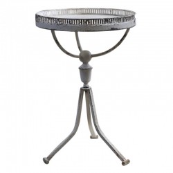 Metalowy Stolik Chic Antique w Stylu Prowansalskim B