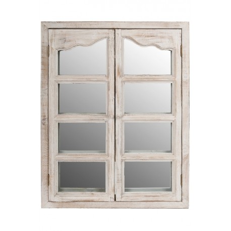 Lustro Okno w Stylu Prowansalskim