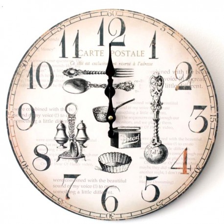 Vintage Zegar Kuchenny