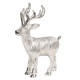 Figurka Świąteczna Srebrny Jeleń Clayre & Eef