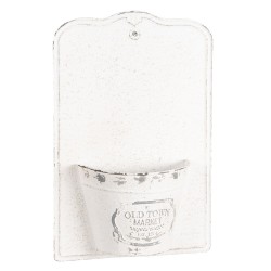 Osłonka/Pojemnik Ścienny w Stylu Prowansalskim A Clayre & Eef