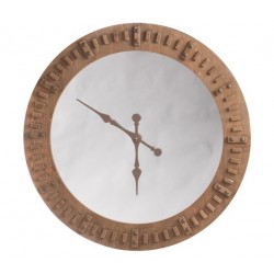 Duży Zegar z Lustrem