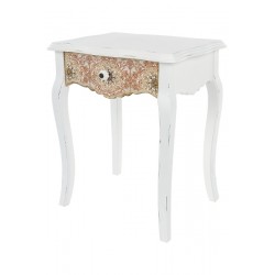 Stolik Prowansalski z Szufladą z Wzorkami 2
