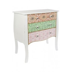 Komoda Prowansalska z Wzorkami