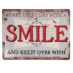 Metalowa Tabliczka Vintage Żona