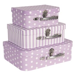 Pudła Walizki w Stylu Prowansalskim A