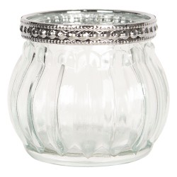 Świecznik Na Tealight Szklany I Clayre & Eef