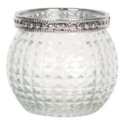 Świecznik Na Tealight Szklany J Clayre & Eef