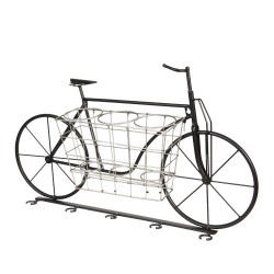 Wieszak Na Butelki i Kieliszki w Stylu Industrialnym