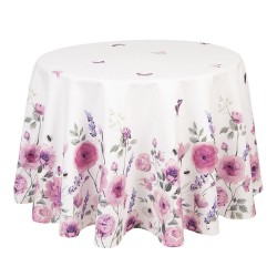 Obrus Prowansalski w Niebieskie Kwiaty A