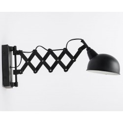 Kinkiet w Stylu Industrialnym Regulowany Czarny