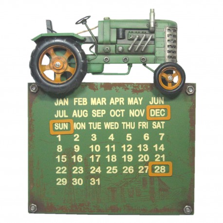 Kalendarz w Stylu Industrialnym Traktor A Clayre & Eef