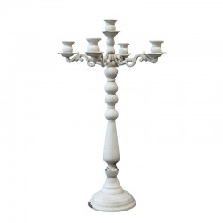 Duży Świecznik Chic Antique Postarzany