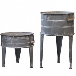 Kwietniki Metalowe Chic Antique 2szt.