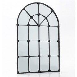 Lustro Okno Metalowe Czarne A