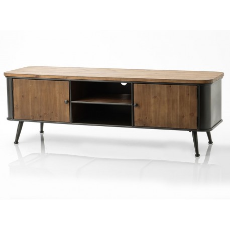 Komoda Pod Telewizor w Stylu Industrialnym Monti