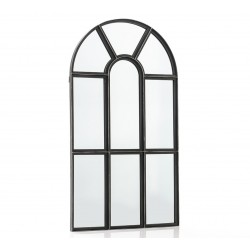 Lustro Okno w Metalowej Ramie A