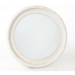 Okrągłe Lustro Przecierane