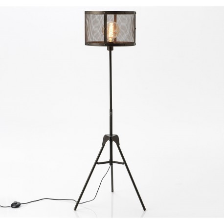 Lampa Podłogowa w Stylu Industrialnym D