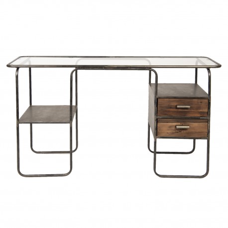 Biurko w Stylu Industrialnym B