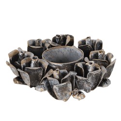 Świecznik Na Tealight Postarzany Róże Clayre & Eef