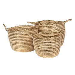 Plecione Kosze 3szt.