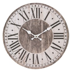 Zegar w Stylu Prowansalskim Postarzany A Clayre & Eef