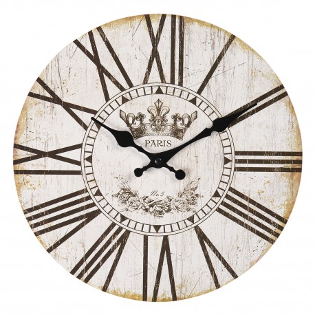 Zegar w Stylu Prowansalskim z Rowerem B