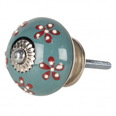 Gałka Meblowa Ozdobna Kwiatki B