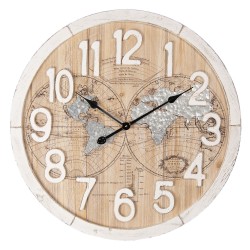 Zegar z Mapą Świata B