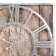 Zegar w Stylu Prowansalskim Szary