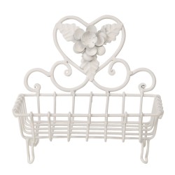 Mydelniczka Prowansalska Metalowa z Kwiatkiem Clayre & Eef