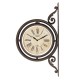 Zegar Dworcowy Dwustronny Postarzany