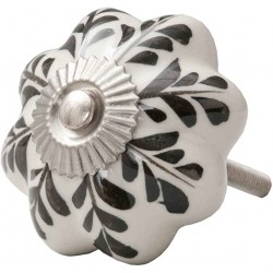 Gałka Do Mebli Ozdobna z Wzorem E