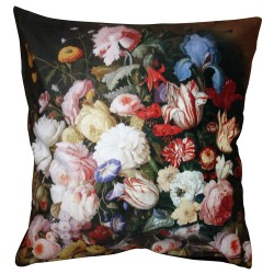 Poszewka Ozdobna w Kwiaty D