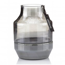 Wazon Szklany Aluro CADI Popielaty