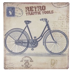 Metalowa Tabliczka Retro Kawa B