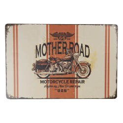 Metalowa Tabliczka Retro Piwo D