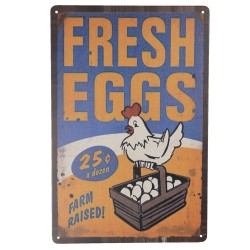 Metalowa Tabliczka Retro Love Cake