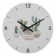 Zegar Ścienny z Kaktusami Mauro Ferretti