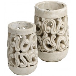 Lampion Belldeco Casa Creme Wysoki B