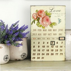 Kalendarz Retro Róże
