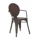 Krzesła Industrialne Harlem 2szt. Mauro Ferretti