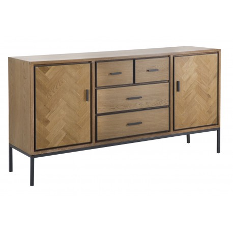 Komoda w Stylu Skandynawskim Male Szeroka Mauro Ferretti